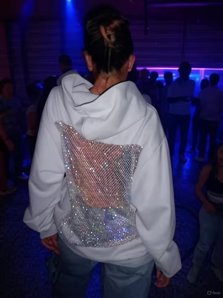 Arilya - Hoodie Crystal Back