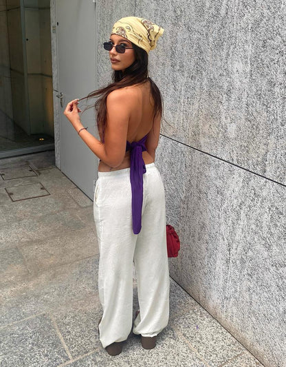 Arilya - Pantalon en Lin