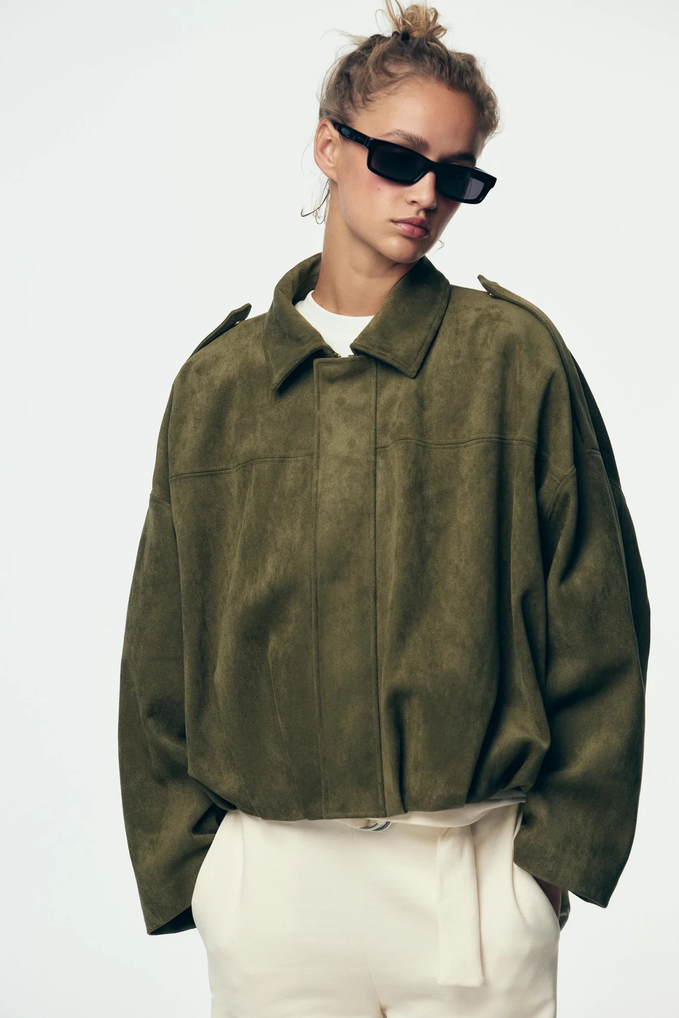Arilya - Veste Oversize Minimalist