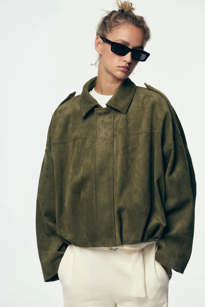 Arilya - Veste Oversize Minimalist