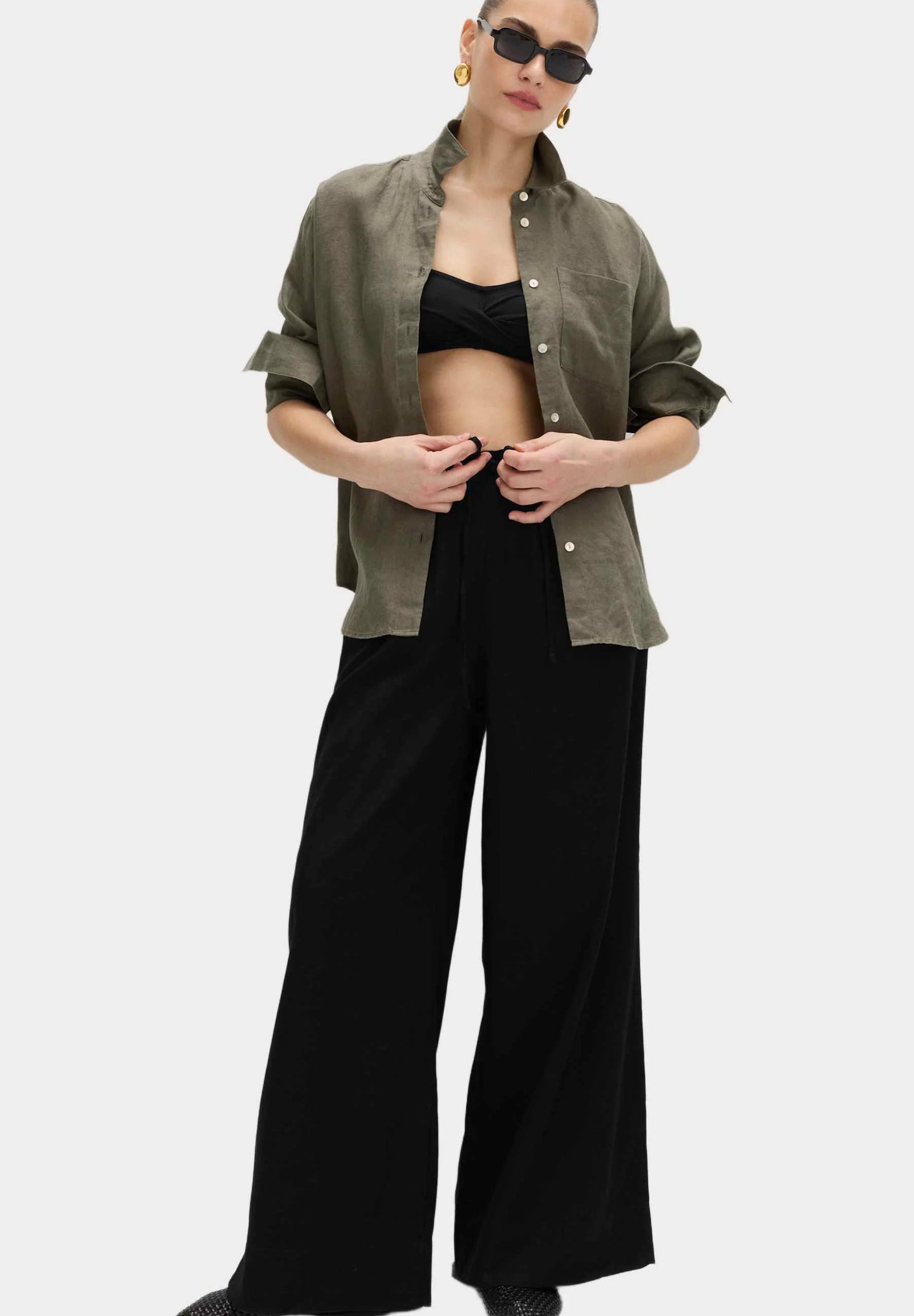 Arilya - Pantalon en Lin