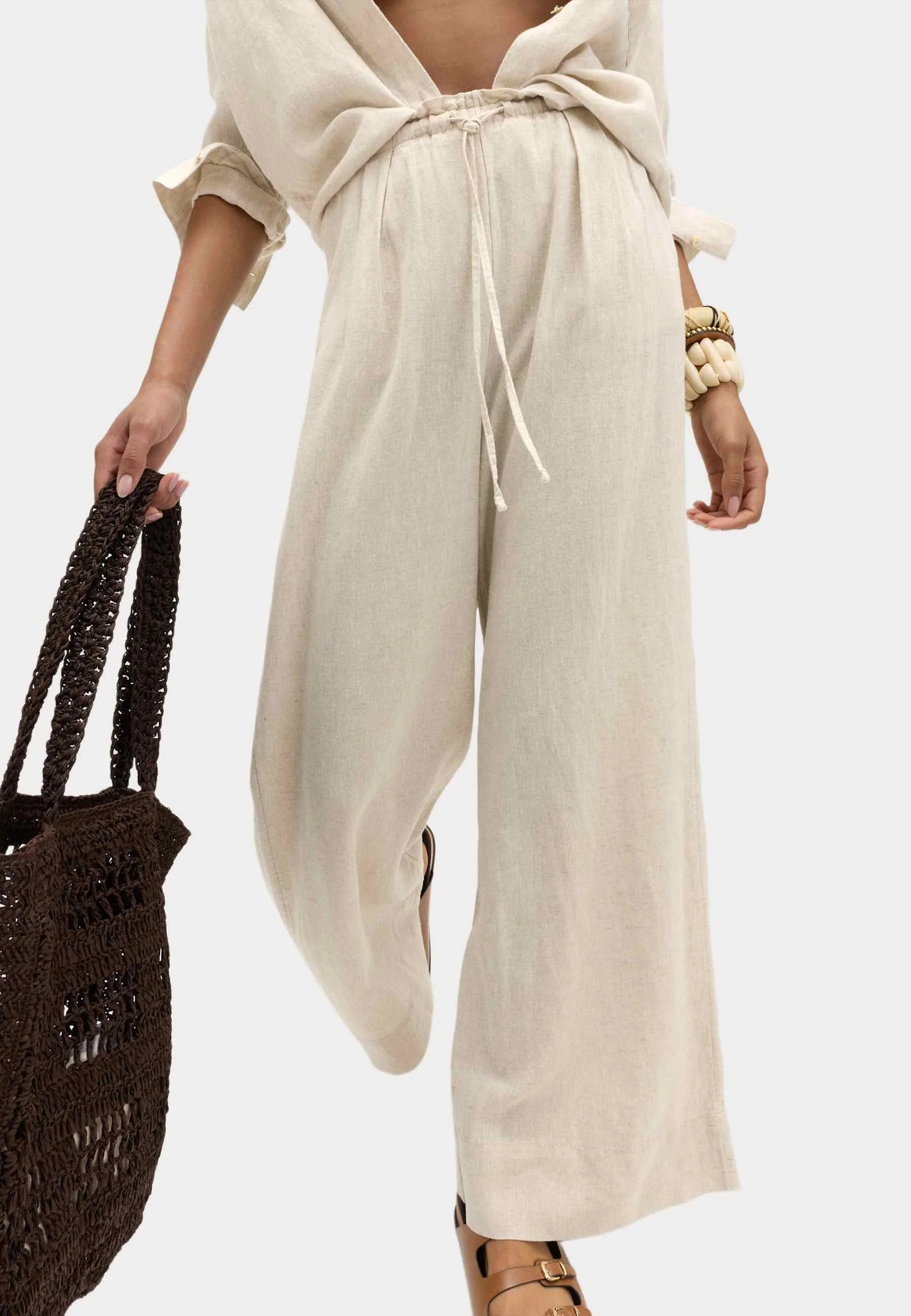 Arilya - Pantalon en Lin