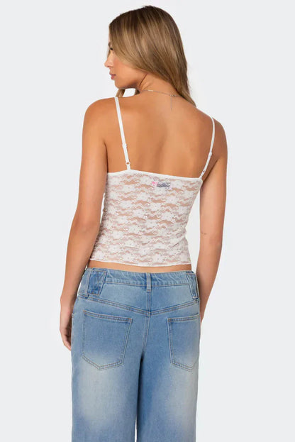 Arilya - Top Dentelle