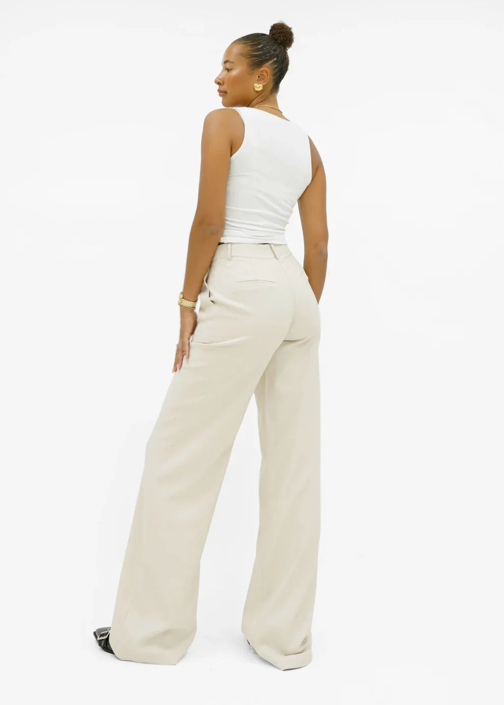Arilya - Pantalon Taille Haute