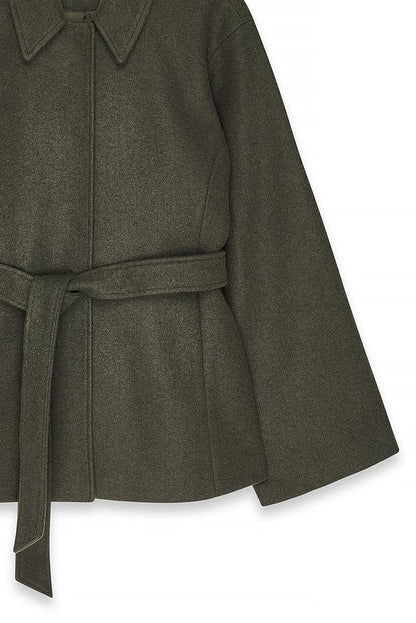 Arilya - Manteau Ceinturé Premium