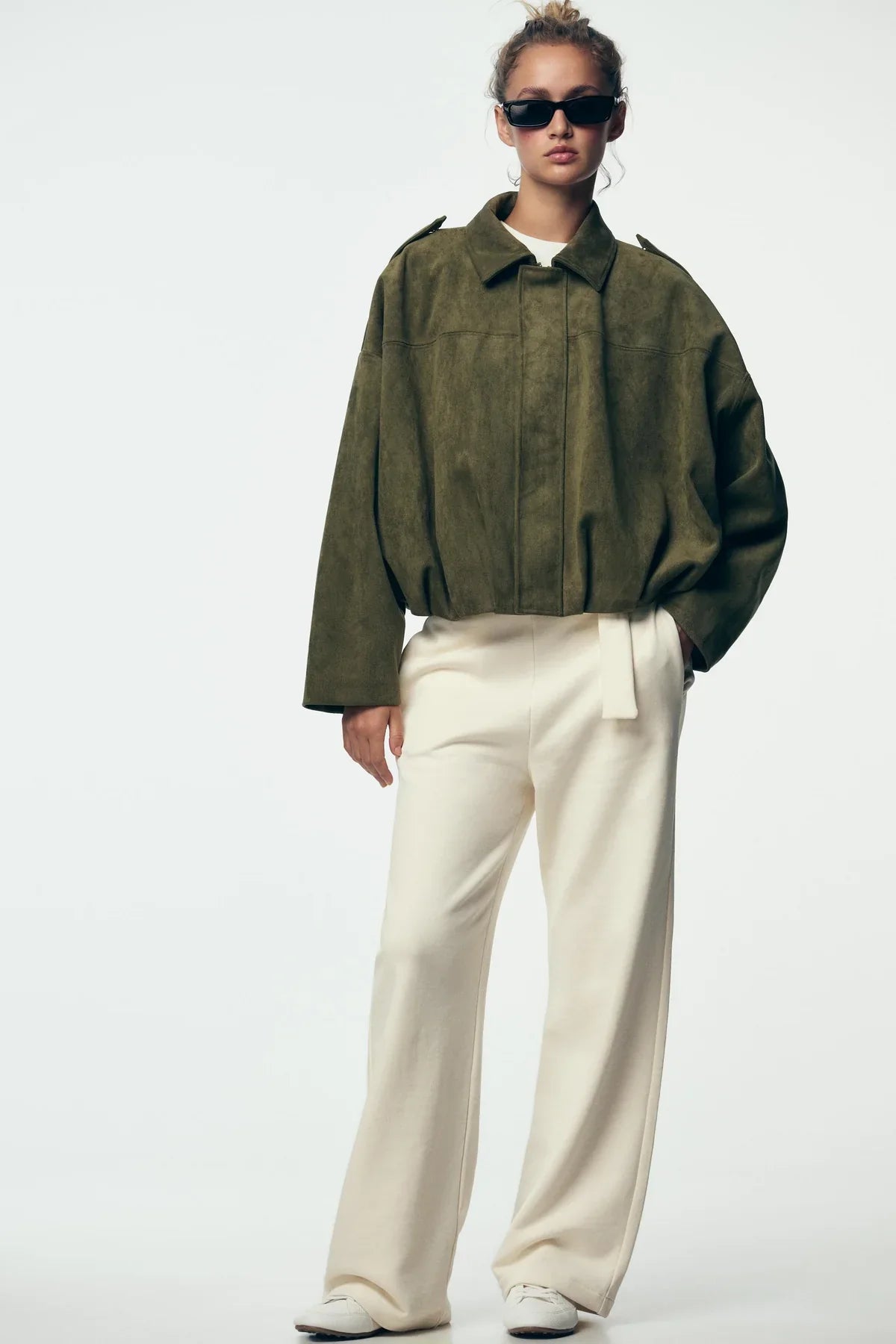 Arilya - Veste Oversize Minimalist