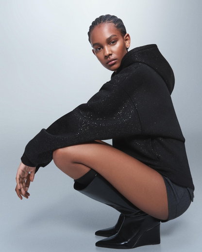 Arilya - Black Starry Hoodies