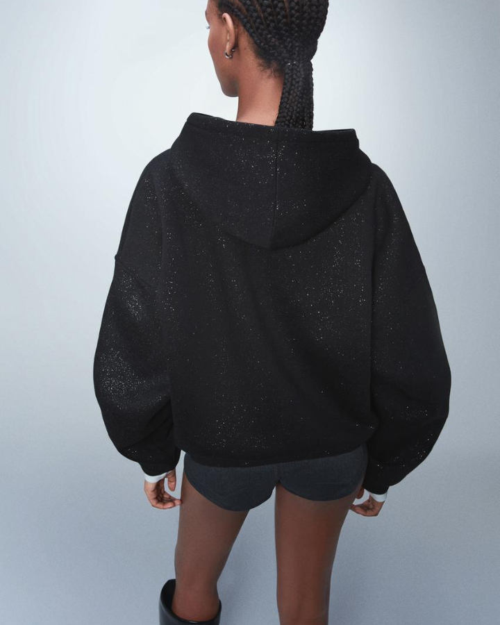 Arilya - Black Starry Hoodies
