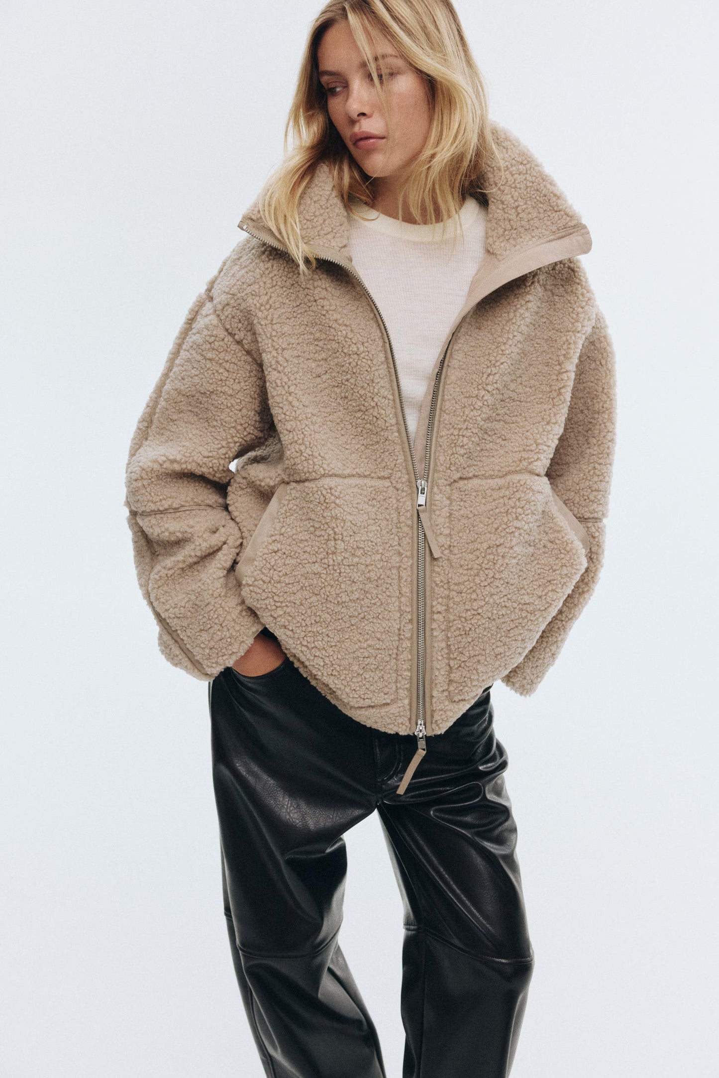 Arilya - Veste Soft Teddy