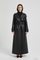 Arilya - Long Trench en Cuir